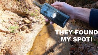 Someone Found My Secret Spot.. But They Missed This! (Creek Finds)