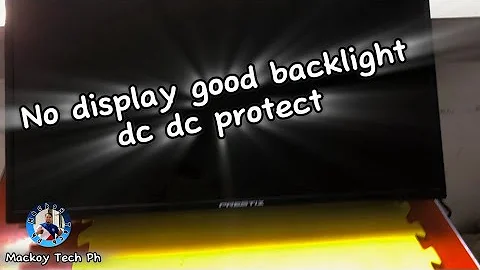 Prestiz 32 inch Smart LED TV no display good backlight. Panel problem