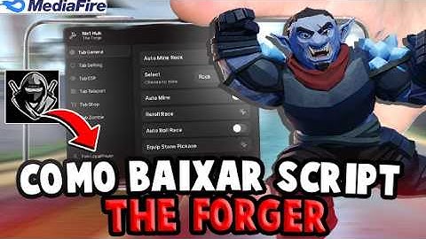 ⚒️ Como BAIXAR, INSTALAR e USAR o SCRIPT No THE FORGE (PC/MOBILE) + EXECUTOR!
