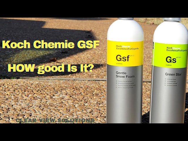 Koch Chemie GSF Gentle Snow Foam and Green Star 1st Impressions. Is It  Good? 