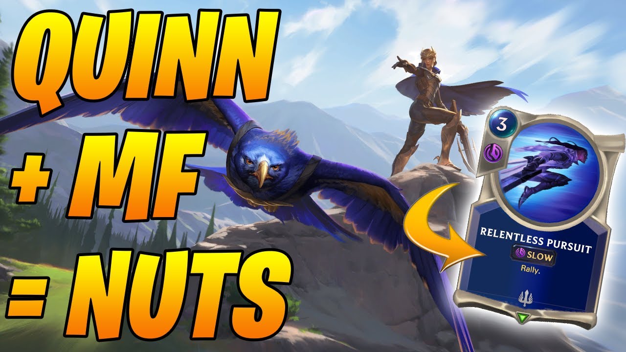Scouts are broken and braindead... Miss Fortune Quinn Deck! | Legends of Runeterra | Controltheboard