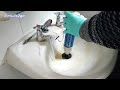 How to unblock a bathroom sink with uk plumbing expert