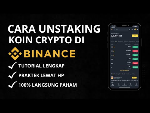 Berhasil ! Cara Unstaking Koin Crypto Di Binance