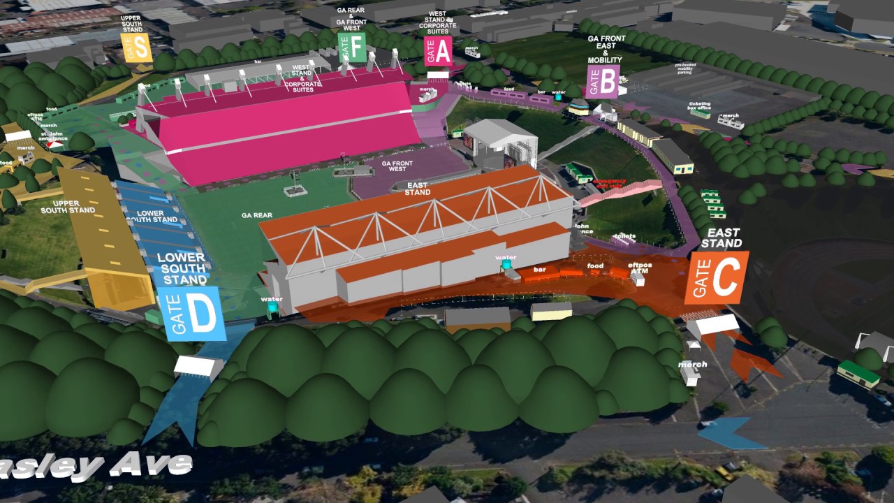 Mt Smart Stadium Seating Chart