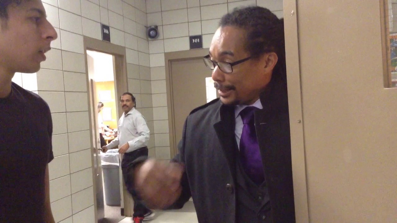 Tyee Chin, C30 Candidate for THHS, arrives for interview YouTube