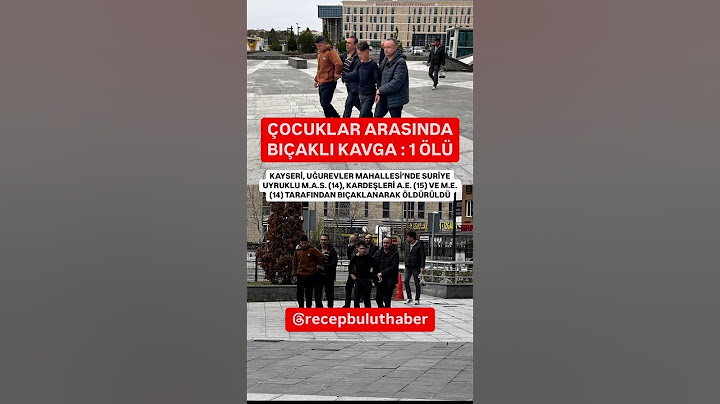 #SONDAKİKA | KAYSERİ’DE SURİYELİ KARDEŞLER ARASINDA BIÇAKLI KAVGA : 1 ÖLÜ #kayseri #suriye #suriyeli