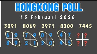 PREDIKSI HK POOLS MALAM INI 15 FEBRUARI 2026 | RUMUS HONGKONG KEPALA EKOR JITU 