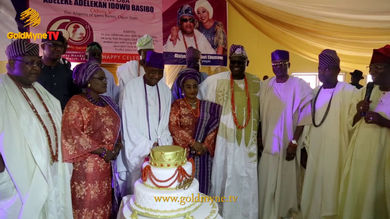 ALAPERU OF IPERU LAND OBA ADELEKE IDOWU BASIBO CELCEBRATES 60TH BIRTHDAY