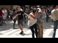 Swing dancing in Barcelona