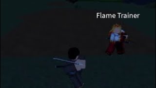 Wisteria Fighting Rengoku And Getting First Flame Breathing Move Wisteria Fighting Rengoku And Getting First Flame Breathing Move