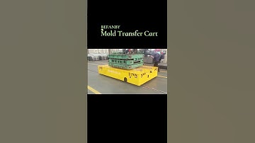 Heavy Load Mold Handling Die Transfer Trackless Cart #befanby #trolley #trackless
