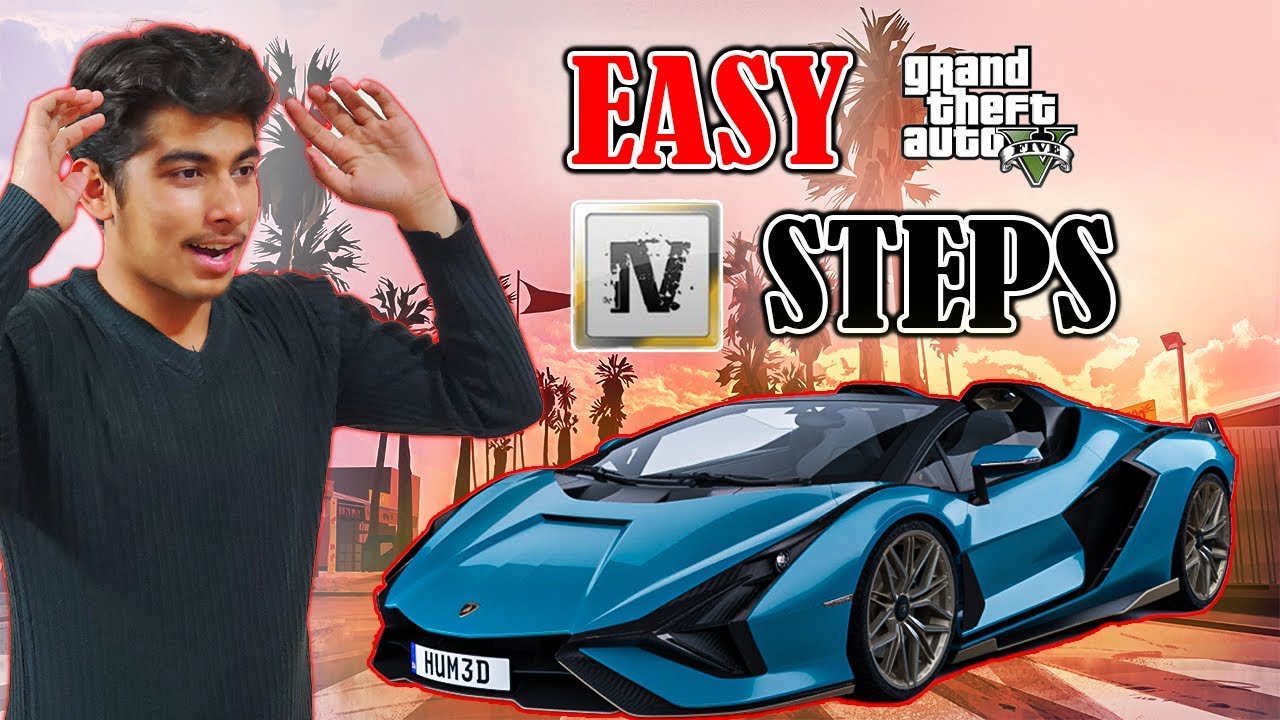 How to Install Techno Gamerz Lamborghini Sian Mod In GTA 5 | 2023 GTA 5 ...