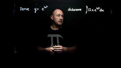 Integration by inspection video 1