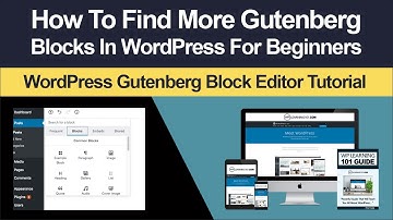 How To Find More Gutenberg Blocks In WordPress