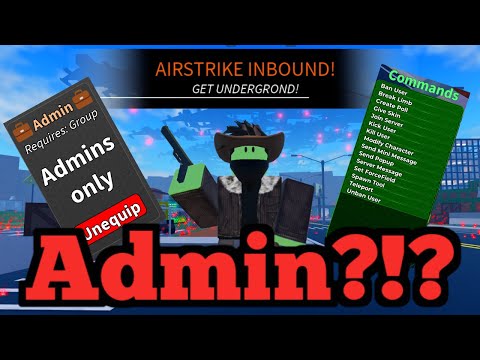 ROBLOX ADMIN IN BLOOD ZONE...