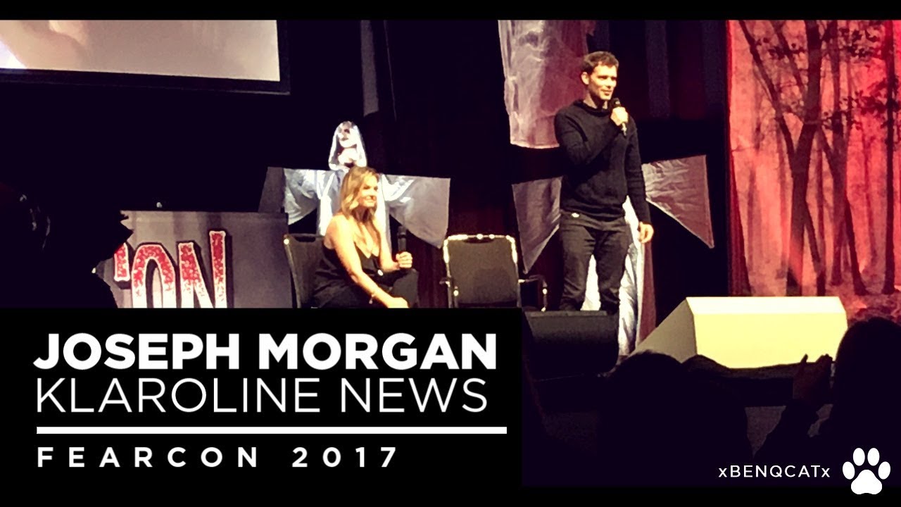 Klaroline News [Joseph Morgan at FearCon 2017] (audio only)