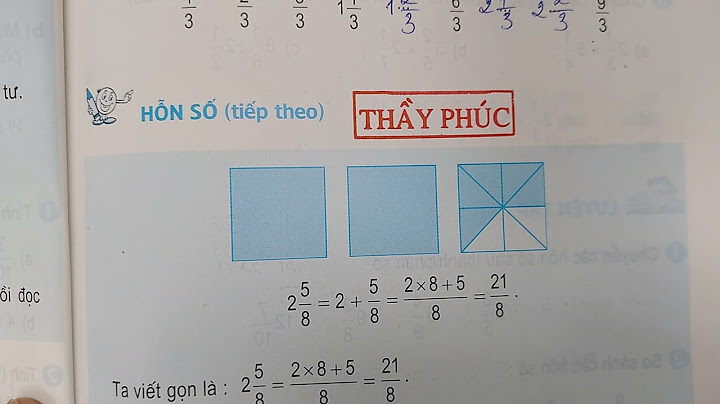 Toán lớp 5 trang 13 hỗn số tiếp theo năm 2024