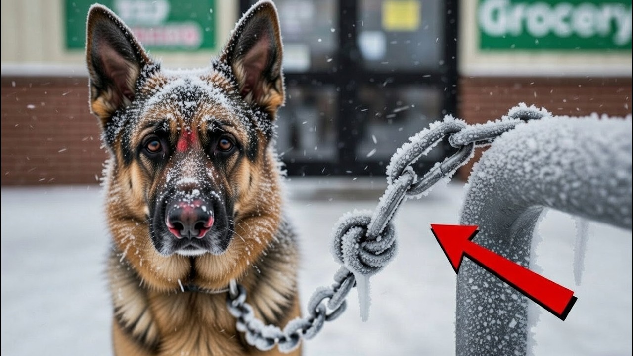 Psa NECHALI u obchodu v MRAZU −20 °C… A ráno vyšlo najevo — PROČ