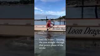 Straight Arm Paddling Technique