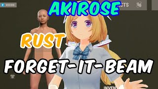 Aki has to use Forget-It-Beam in RUST...