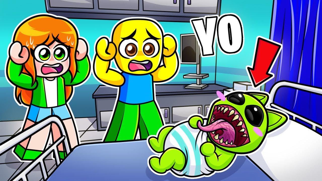 Me Convertí en ANOMALÍA BEBÉ para Trollear a Mis Amigos en Animal Hospital!