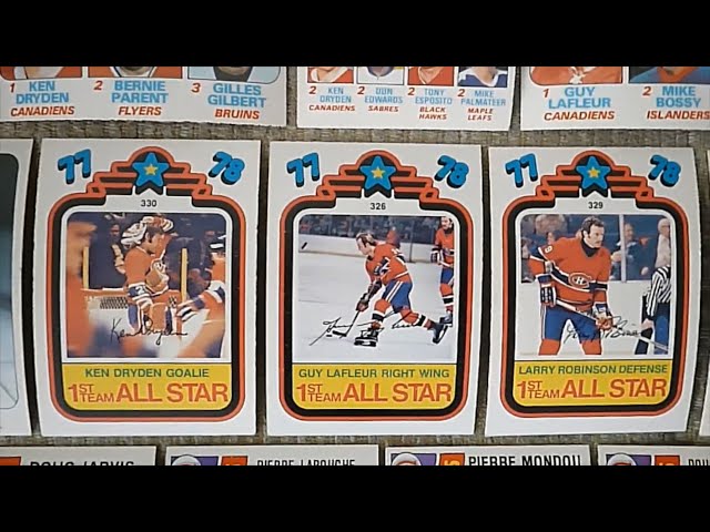 1978-79 O-Pee-Chee Montreal Canadiens hockey cards - YouTube