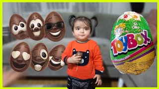 Nisan Toybox ve Ozmo Yumurta Kafalar Sürpriz Yumurta Açıyor Funny Kids Video Çocuk Videosu
