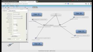 VND (SDN-compliant version) - Video #02 ---- Mininet + Floodlight (Vlans)