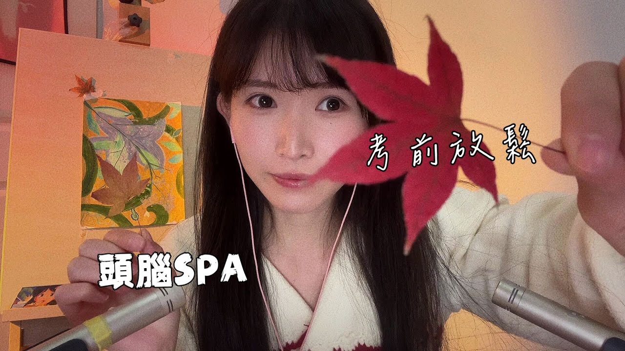 ASMR 考試前的心靈安撫 頭腦SPA/Mental Comfort Therapy(ear cleaning,lullaby)