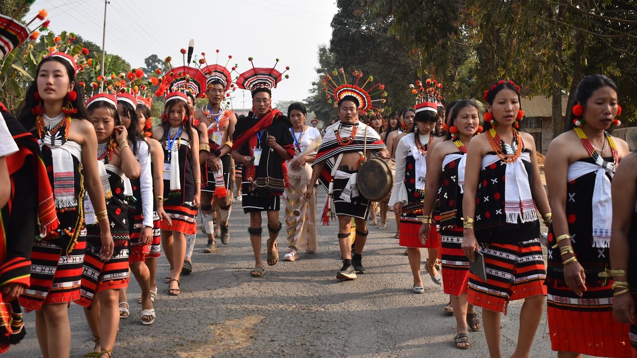 Mass procession Jalukie 'B' to Jalukie Town || The 2nd general conference of ZHMB,NEI 2025