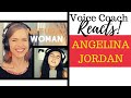 Voice Coach Reacts | ANGELINA JORDAN | A Natural Woman | Aretha Franklin Tribute