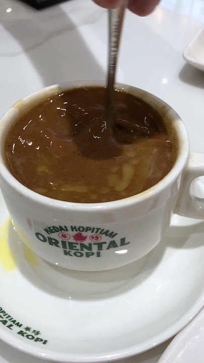 Famous Egg Tart, Butter Coffee, Kaya Butter Toast @ Oriental Kopi 华阳 [ by Discover Life ]