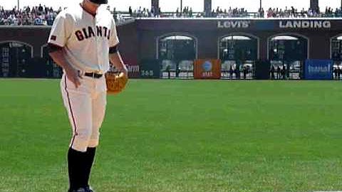 Matt Cain Pitching/Warming Up