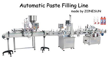 How To Use  ZS-FAL180R10 Automatic Paste Filling Line