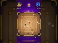 Potting queen through brush shot 🔥🔥 || HG gaming #carrompool #gaming #brushshot  #indirectshot