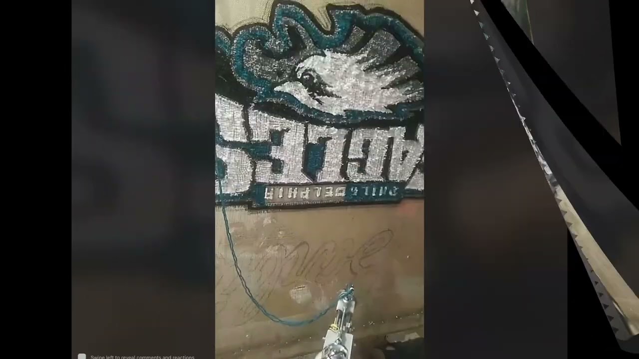Philadelphia eagles Rug by Shacream