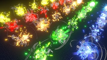 3D Explosions for VR (mobile friendly) | Demo for the Unity Asset Store