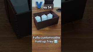 Game changing fold up Tray, an Origami perfection : Day 54 of The Source Code.