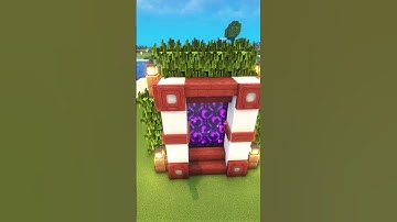 Minecraft Nether Portal #shorts