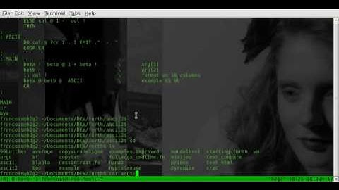 remerciement et exemples GFORTH