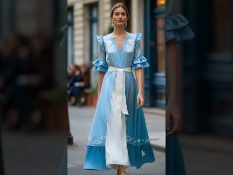 French Belted Dress