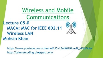 MACA: the MAC Layer of IEEE 802.11 Wireless LAN (WLAN) Architecture