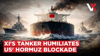 Hormuz Blockade Breached! Sanctioned Chinese Oil Tanker Flouts US Navy To Transit Strait | VERTEX