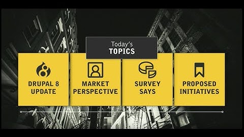 DrupalCon New Orleans 2016: Driesnote