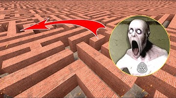 SCP-096 Caught me in the maze in Garry