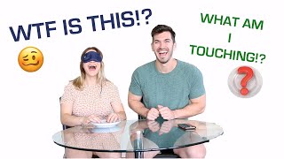 PLAYING GUESS WHAT YOU&#39;RE TOUCHING! What is THAT?!