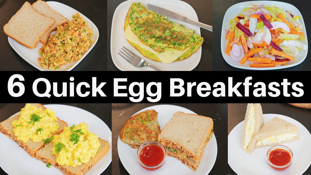          6 Egg Breakfast Recipe   Healthy and Quick Breakfast  Kabitaskitchen