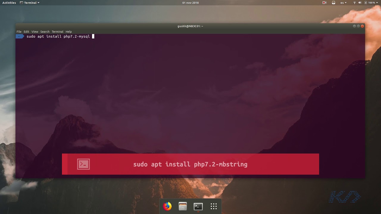 05 instalando extensiones de php7 en ubuntu youtube