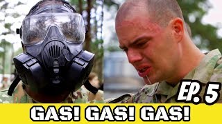 The CS Gas Chamber • Army Tear Gas Training (Army Basic Training Ep.5)