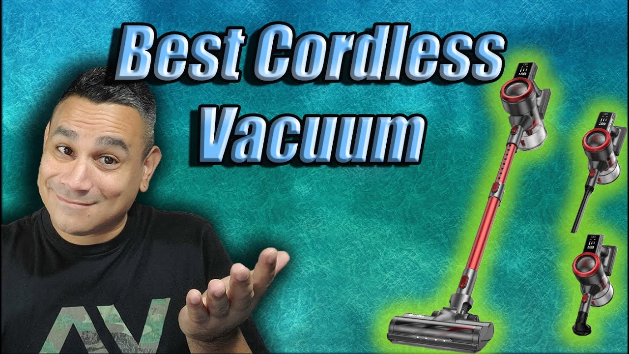Best Cordless Vacuum with Power Review Buture JR700 YouTube